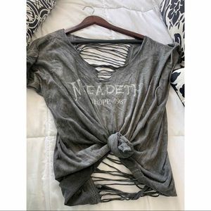 Oversized Megadeth Band Tee